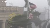 Florida, l'uragano Ian si abbatte su Punta Gorda: forti venti e piogge torrenziali