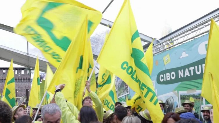 Energia: giovani agricoltori in piazza a Milano contro rincari