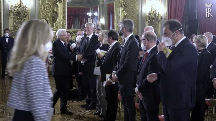 Quirinale, Mattarella consegna gli Eni Awards 2022