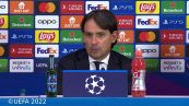 Champions League, Inzaghi: "Un'ottima partita contro un avversario molto forte"