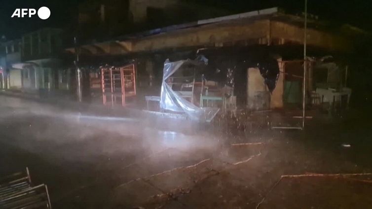 L'uragano Julia colpisce il Nicaragua