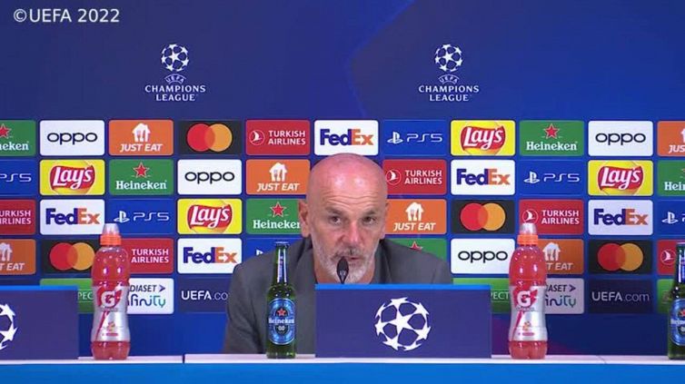 Champions League, Pioli: "L'espulsione ha scombinato la partita"