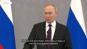 Putin: "Non mi pento, ci muoviamo nel modo giusto in Ucraina"
