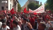 Tunisia, a Tunisi opposizioni in piazza contro il presidente Saied