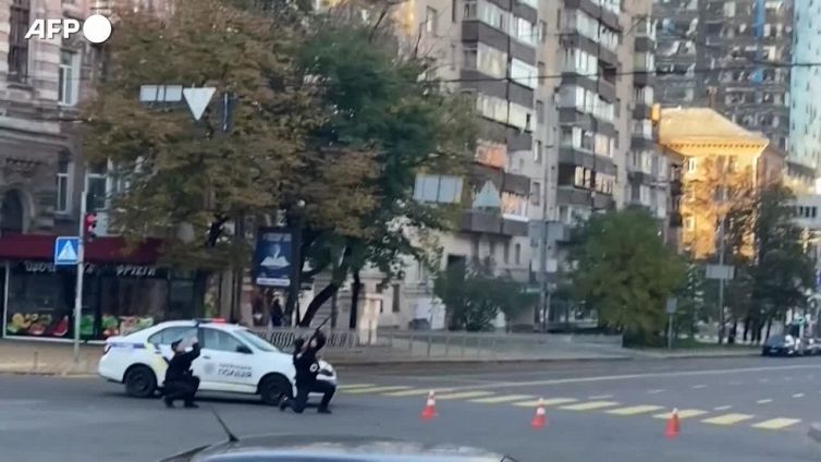 Ucraina, droni sui cieli di Kiev