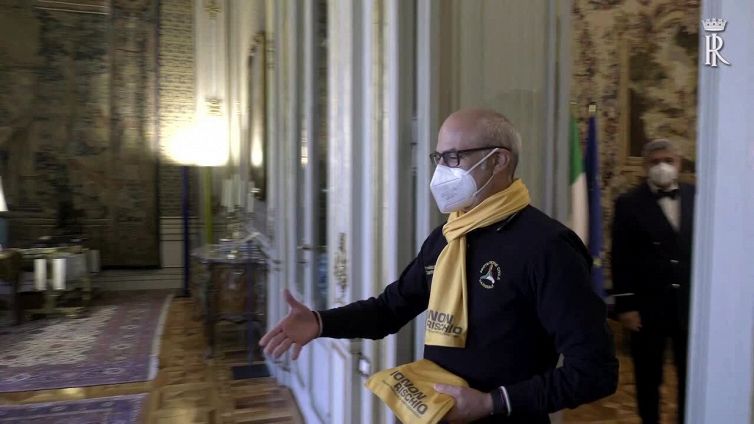 Mattarella riceve Curcio e una delegazione della Protezione Civile