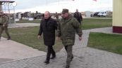 Russia, Putin visita un centro di addestramento militare
