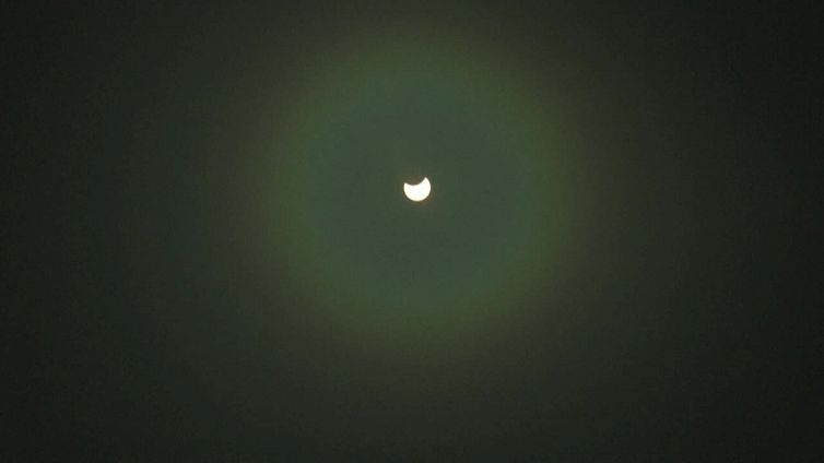 Sipario sull'eclissi parziale di Sole, la prossima fra 4 anni