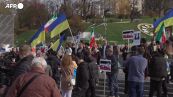 Ucraina, la comunita' iraniana di Kiev protesta contro l'attacco russo
