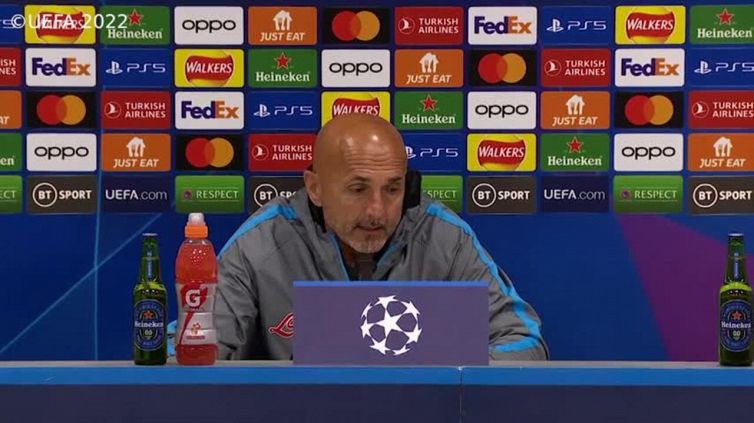Champions League, Spalletti: "Negli ultimi dieci minuti ci siamo abbassati troppo"