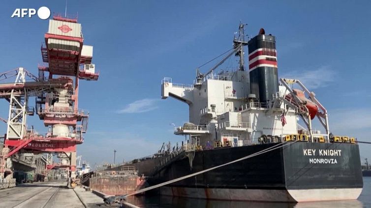 Ucraina, nave carica di grano salpata dal porto di Chornomorsk