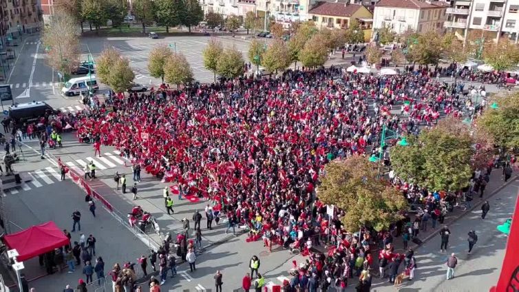 MotoGp, Bagnaia campione del mondo: grande festa a Chivasso