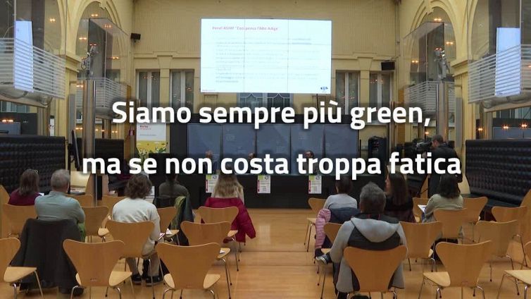 Siamo sempre piu' green, ma se non costa troppa fatica