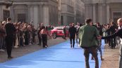 Atp Finals, blue carpet con Nadal e Djokovic in piazza San Carlo