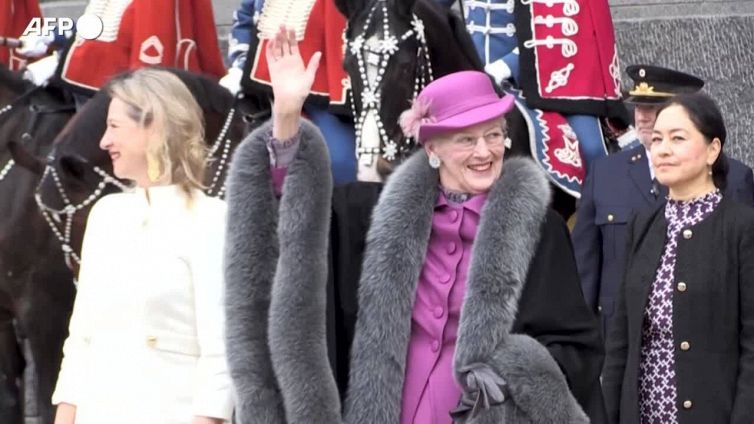 Danimarca, le celebrazioni per il 50esimo anniversario al trono della regina