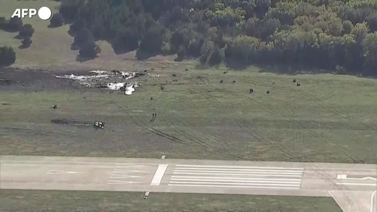 Usa, due aerei della Seconda Guerra mondiale si scontrano: vittime