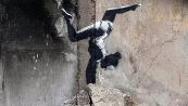 Sorpresa, è spuntata una nuova opera di Banksy. Quale significato nasconde davvero?