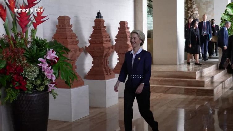 G20, von der Leyen a Bali per il vertice
