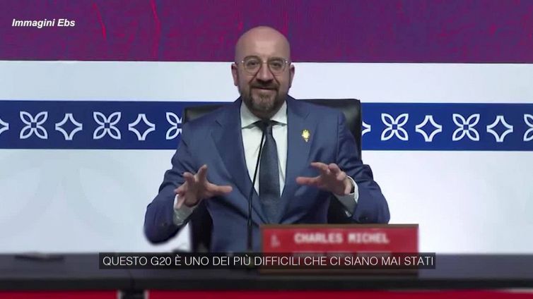 Michel: "E' un G20 difficile, il mondo e' cambiato dall'anno scorso"