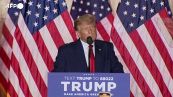 Stati Uniti, Trump annuncia la sua ricandidatura alla Casa Bianca