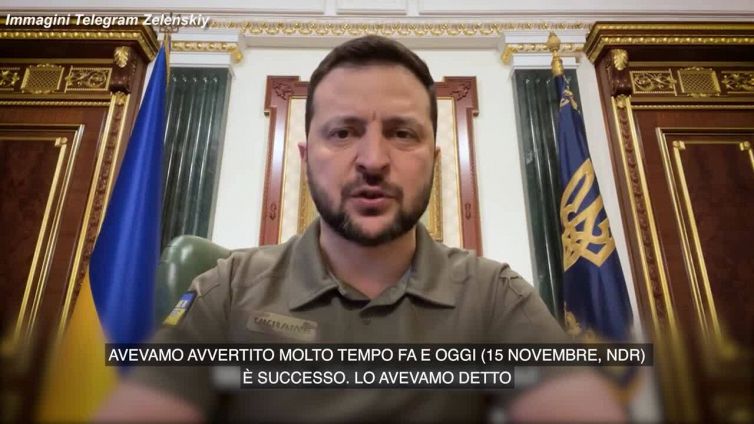 Zelensky: "L'attacco al territorio della Nato e' un'escalation significativa"