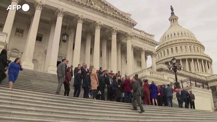 Usa, foto di gruppo al Campidoglio per i nuovi eletti alla Camera