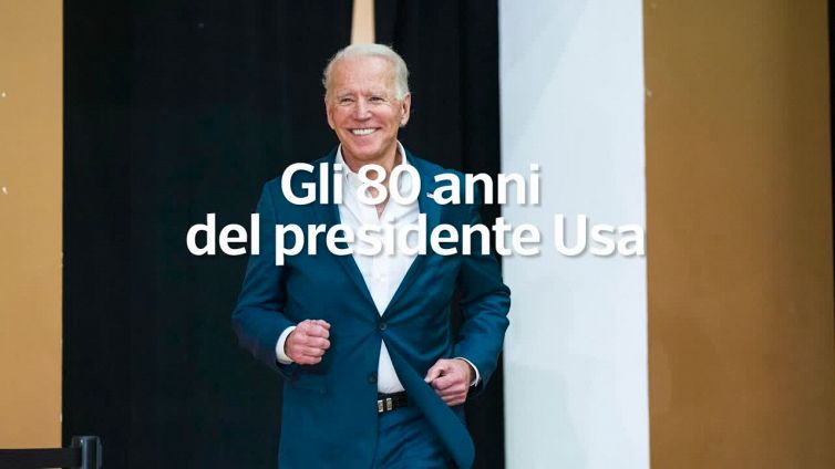 Biden, gli 80 anni del presidente americano