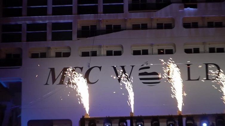 Msc, battezzata a Doha la nave crociera 'piu' green del mondo'