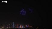 Mondiali, fuochi d'artificio e droni illuminano il cielo di Doha