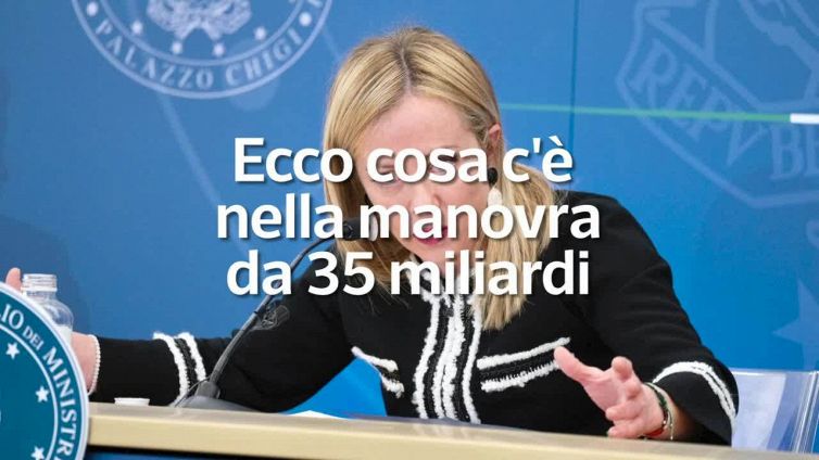 Governo, ecco cosa c'e' nella manovra da 35 miliardi