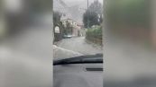 Maltempo, nubifragio anche a Capri: cascate d'acqua lungo le strade