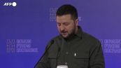 Zelensky: "Mosca vuole distruggerci con il freddo"