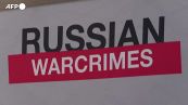 La First Lady ucraina inaugura a Londra una mostra sui "crimini di guerra russi"