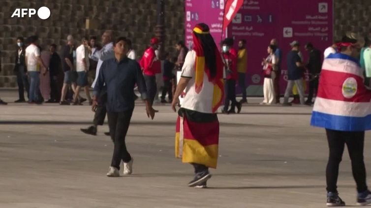 Qatar 2022, delusione tra i tifosi della Germania dopo l'eliminazione