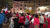 Qatar 2022, Marocco ai quarti di finale: a Piombino scoppia la festa dei tifosi