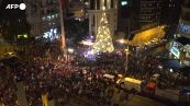Libano, le luci di Natale illuminano Beirut