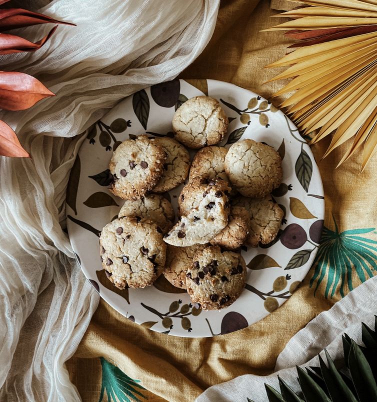 Biscotti Rustici con Gocce di Cioccolato Senza Glutine