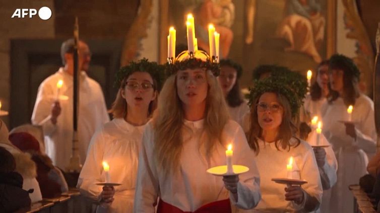 Natale, a Stoccolma il tradizionale concerto di Santa Lucia