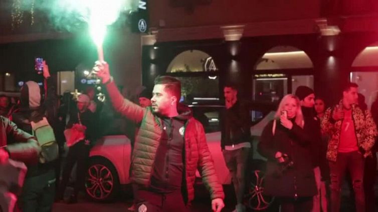 Mondiali Marocco, Milano: la sconfitta non ferma i festeggiamenti