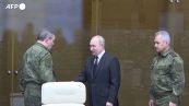 Russia, Putin e l'incontro con i vertici militari