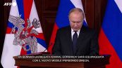 Putin: "A gennaio missile ipersonico Zircon nella flotta russa"