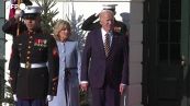 Zelensky arrivato alla Casa Bianca, ricevuto da Biden