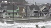 Usa, alluvioni in Massachusetts durante una tempesta invernale