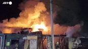 Russia, incendio in una casa di riposo illegale: almeno 20 morti