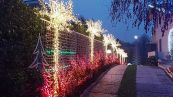 A Melegnano, nel Milanese, la casa di Babbo Natale piu' illuminata d'Italia