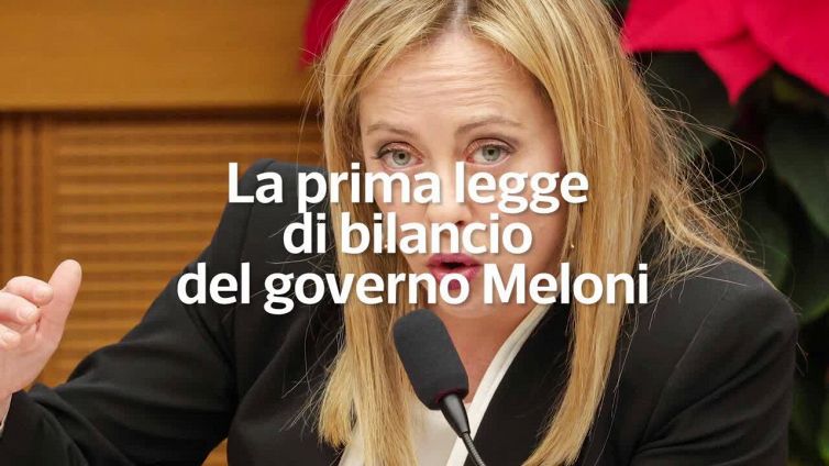La prima legge di bilancio del governo Meloni