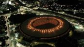Pele', il Maracana' illuminato per omaggiare la leggenda brasiliana