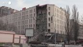 Ucraina, missili su Kiev: distrutto un hotel