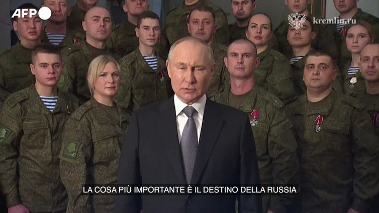 Putin: "La correttezza morale e storica e' dalla nostra parte"