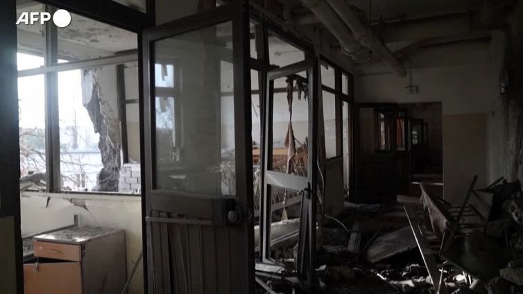Ucraina, a Kherson ospedale pediatrico colpito da missili russi
